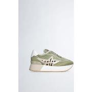 Baskets Liu Jo Sneakers à plateforme vert militaire