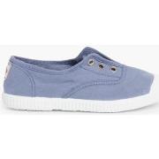 Espadrilles Pisamonas Tennis en Toile avec Bout Caoutchouc Sans Lacets