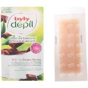 Accessoires corps Byly Depil Bandes Corporelles Chocolat