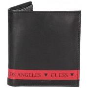 Portefeuille Guess Portefeuille noir et rouge SMMITCLEA22