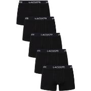 Caleçons Lacoste Lot De 5 Boxers Décontractés