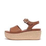 Sandales FitFlop ELOISE ESPADRILLE LEATHER BACK- STRAP WEDGE SANDA LS