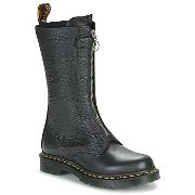 Bottes Dr. Martens 1B99 Front Zip Black Wanama Black Milled Nappa