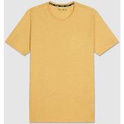 T-shirt Teddy Smith Tee-shirt NARK Jaune Cobalt Chine