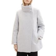 Blouson Tom Tailor Manteau TOM TAILOR WOOL Light Grey