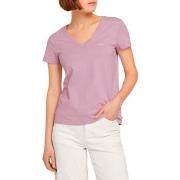 T-shirt Tom Tailor Tee Shirt Soft Mauve