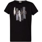 T-shirt Liu Jo T-shirt avec logo et strass