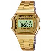 Montre Casio A168WG-9EF, Quartz, 35mm, 3ATM