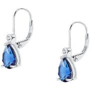 Boucles oreilles Cleor Boucles d'oreilles en argent 925/1000 et zircon