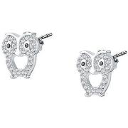 Boucles oreilles Cleor Boucles d'oreilles en argent 925/1000 et zircon