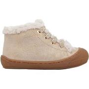 Baskets basses enfant Naturino Chaussures premiers pas en daim et lain...