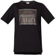 T-shirt Liu Jo T-shirt avec logo et strass