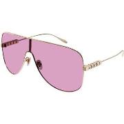 Lunettes de soleil Gucci GG1436S Lunettes de soleil, Or/Rose, 99 mm