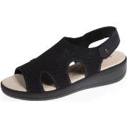 Sandales Isotoner Sandales Femme CONFORT PLUS Noir