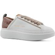 Chaussures Alexander Smith Wembley Sneaker Donna White Nude WYW0085