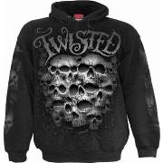 Sweat-shirt Spiral Twisted Skulls