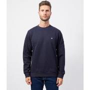 Sweat-shirt BOSS Sweat-shirt col rond en coton bleu