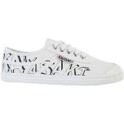 Baskets Kawasaki Graffiti Canvas Shoe K202416 1002 White