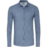 Chemise Desoto Chemise Kent Impression Bleu Foncé