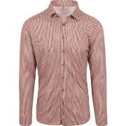 Chemise Desoto Chemise Fundamental Vibes Impression Beige