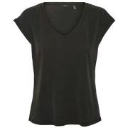 T-shirt Vero Moda TEE SHIRT NOIR - FUCHSIA PURPLE - L