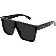 Lunettes de soleil Saint Laurent SL 607 Lunettes de soleil, Noir/Noir,...