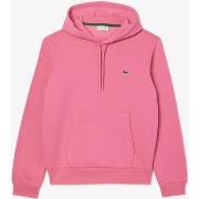 Polaire Lacoste Sweat à capuche rose