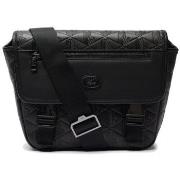 Sac bandoulière Lacoste SAC NOIR MESSENGER NOMOGRAMME