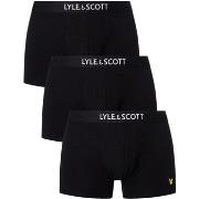 Caleçons Lyle &amp; Scott Lot De 3 Malles En Coton Extensible