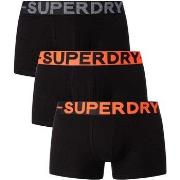 Caleçons Superdry Lot de 3 boxers en coton biologique