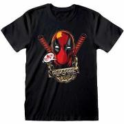 T-shirt Deadpool Gangsta