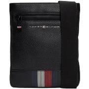 Pochette Tommy Hilfiger Sacoche bandouliere Ref 63578 Noir