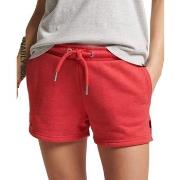 Short Superdry Short en jersey et coton bio femme Vintage Logo