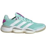 Chaussures adidas CHAUSSURES INDOOR STABIL 16 - SEFLAQ/FTWWHT/PURBUR -...