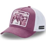 Casquette Capslab Casquette femme trucker en suedine finitions premium...