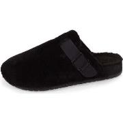 Chaussons Isotoner Chaussons mules sabot Homme Noir