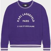 Sweat-shirt enfant Karl Lagerfeld Sweat ras du cou pour fille