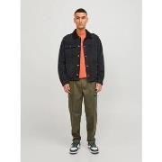 Pantalon Jack &amp; Jones 12247358 BILL-OLIVE NIGHT