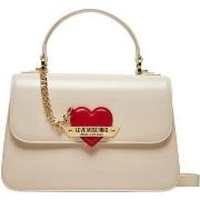 Sac Love Moschino Borsa Satchel Cuore Donna Avorio JC4138PP1LLM1110