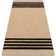 Tapis Rugsx Tapis SPARK 0689 beige / noir - 80x150 cm