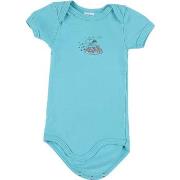 Bodys Petit Bateau Body bleu