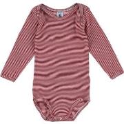 Bodys Petit Bateau Body rouge, blanc