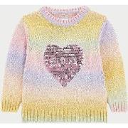 Pull enfant Guess Pull coeur à paillettes pour fille