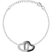 Bracelets Cleor Bracelet en argent 925/1000 et zircon