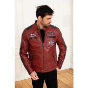 Veste Daytona LANCIA SHEEP ATLAS VEG RED/BLACK