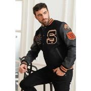 Blouson Schott LCTEDDYBD BLACK BLACK