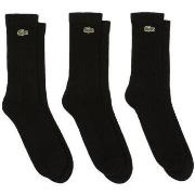 Chaussettes Lacoste Sport 3 Pack High Cut Socks Black/Black/Black