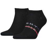 Chaussettes Tommy Hilfiger Sneaker Two Pack Socks Black