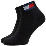 Chaussettes Tommy Hilfiger Quarter Two Pack Flag Socks Black