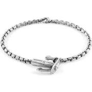 Bracelets Anchor &amp; Crew Bracelet Chaîne Ancre Union Argent